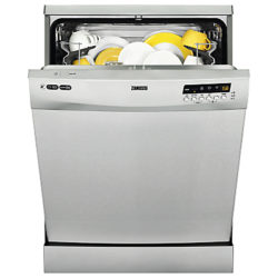 Zanussi ZDF26011XA Freestanding Dishwasher, Stainless Steel